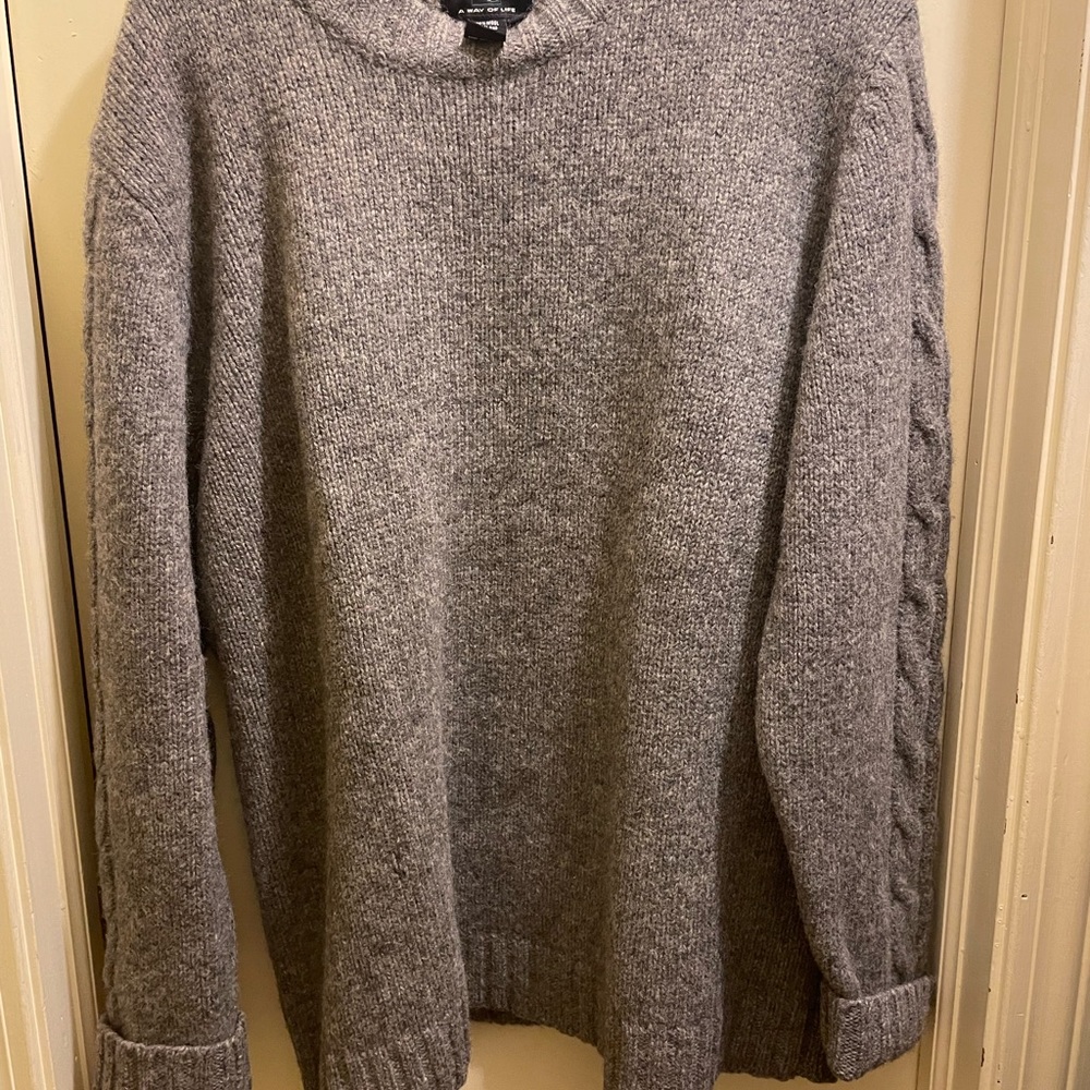 Pure and Simple wool xxl sweater